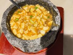 石锅鸡汤豆腐-绿茶餐厅(茂业天地店)
