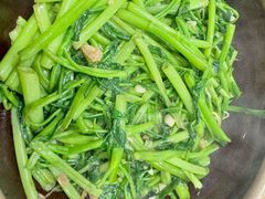 啫啫虾酱生菜-熠盛粤味·顺德桑拿鸡(永康路店)