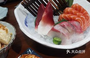 Gyu-I Three Color Sashimi