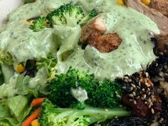 罗勒烤鸡胸肉烤蔬菜美式自选盖浇饭-CALIFORKS加州叉子轻食(朝阳门店)