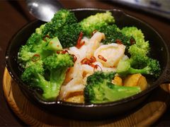 虾仁焗橄榄油-BomBa意大利餐厅