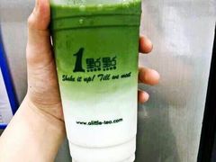 抹茶拿铁-1点点(长龙地铁店)