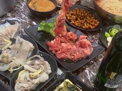 -啊美丽炭火烤肉(滑翔一店)