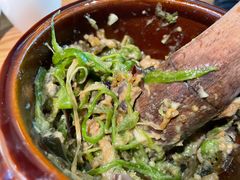 皮蛋青椒擂茄子-费大厨辣椒炒肉(万家丽一店)