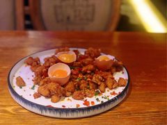 辣酥鸡拼芒果蛋-胡桃里音乐酒馆(仓山万达店)