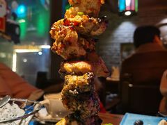 香料去骨鸡肉串-甘尼仕印度餐厅爵士酒吧(阳春巷店)