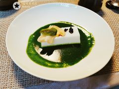 松茸翡翠汁鸡糕鱼籽-鱼桥巷·美学川菜