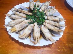 葱油蛏子-温州一家人美食(西木头市店)