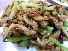 干煸鱿鱼须-昱德来·天津菜(河西店)