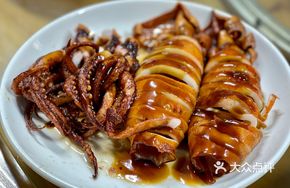 Braised Squid with Sauce