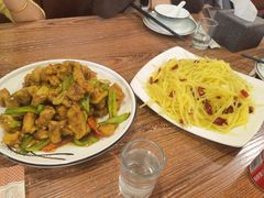 清炒土豆丝-明海妈妈菜(大连外国语学院店)