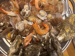 -海派美食·家宴海鲜青岛菜·石锅鲽鱼头(东方城店)