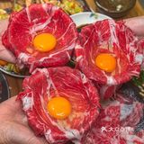 来福士旁的和牛天花板M9和牛涮到过瘾