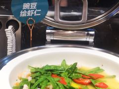 豌豆烩虾仁-喜庭海鲜自助(来福士店)