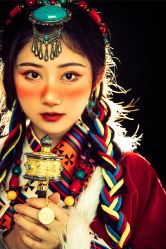-虞美人汉服摄影
