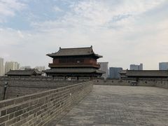 -城墙带状公园-大同古城墙广场停车场