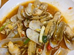 辣炒蛏子-潮粥馆(长江花园店)