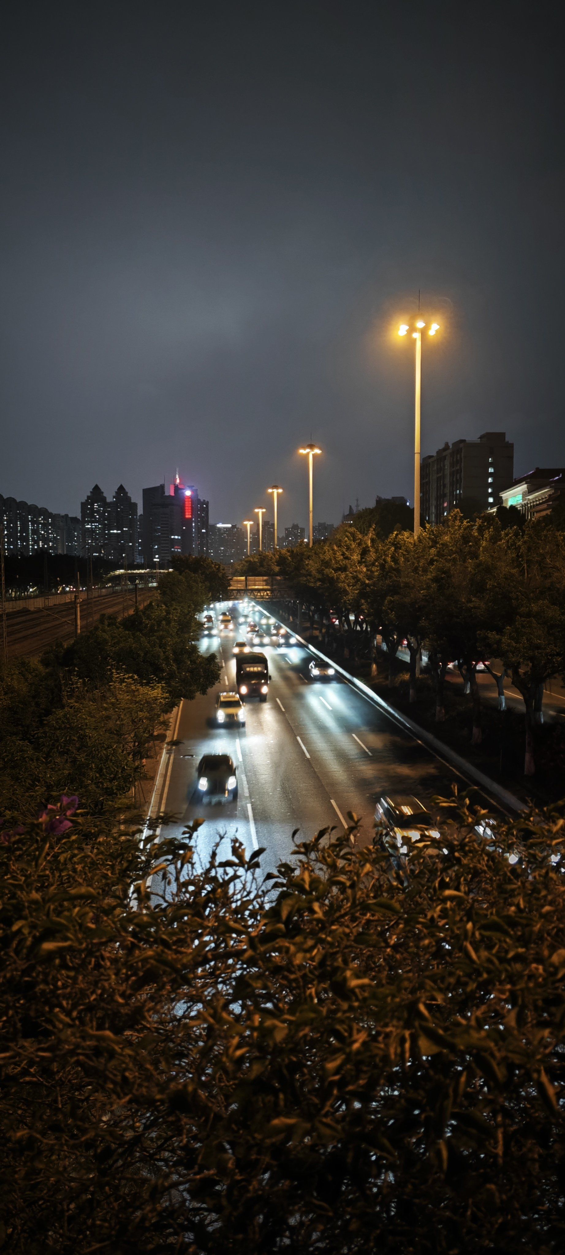 城市道路上的行驶日常