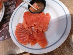 三文鱼刺身-咖啡苑自助餐厅·中国大饭店