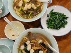 虾爆鳝面-奎元馆.百年奎元.非遗传承(西湖边的解放路店)