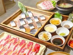 -围炉肉舍•炭烤活鳗•丹东海鲜烤肉(步行街店)