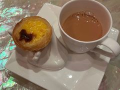 奶茶配蛋挞-8餐厅(新葡京酒店)