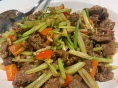 香菜小炒黄牛肉-楚鲜·汉正街一号(天河店)