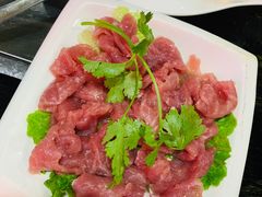 瘦肉片-黔府豆米火锅野菜馆(南马店)