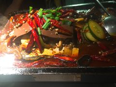 毛血旺凌波鱼-探鱼·鲜青椒爽麻烤鱼(苏宁广场店)
