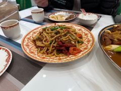 干煸炒面-石榴花新疆清真餐厅(莫愁湖店)