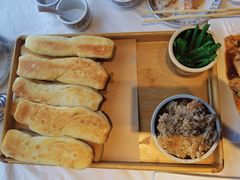 虾酱卷子-渔民船说·北塘海鲜·天津菜·海肠捞饭(北塘古镇店)