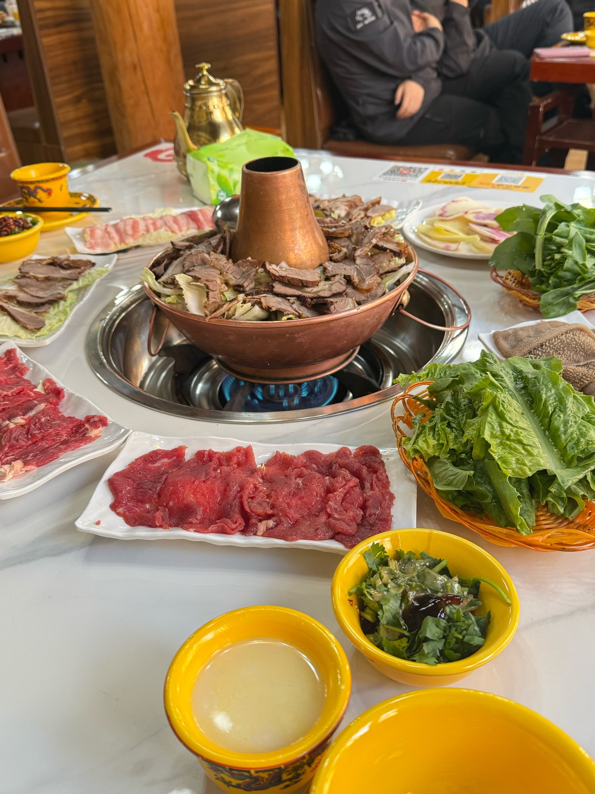 香格里拉宝藏耗牛肉火锅:普姆藏餐厅!