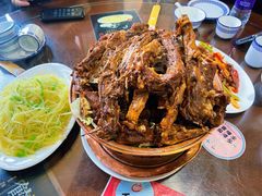 羊骨头羊尾尖锅-来顺成饭庄