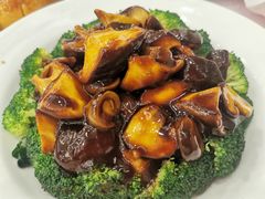西兰花扒双菇-顺风江南宴(静安大融城店)