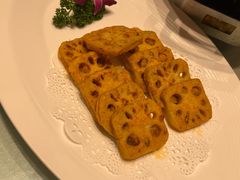 鹅肝酱煎藕夹-新吉阳酒店(檀溪路店)
