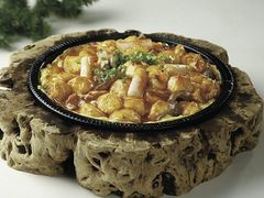 铁板三鲜豆腐-煜丰汴京烤鸭(福彩路店)