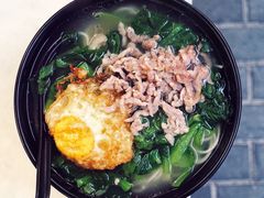 小锅青菜肉丝面-凯丽上海阳春面馆(德仁里店)