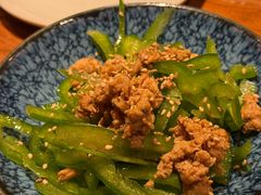 青椒鸡肉碎-Fukumimi·美醉堂 居酒屋(金尚店)
