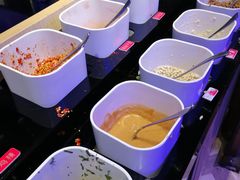自助调料区-热火朝天鲜切牛肉火锅(南强街巷店)