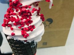 新年苺果冰淇淋-喜茶(深圳丰盛町店)