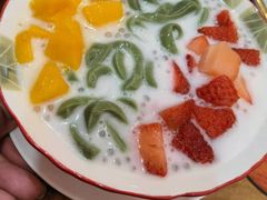 香芒绿茶拉面配雪糕-甜心妈妈·榴莲星级糖水(北京路总店)