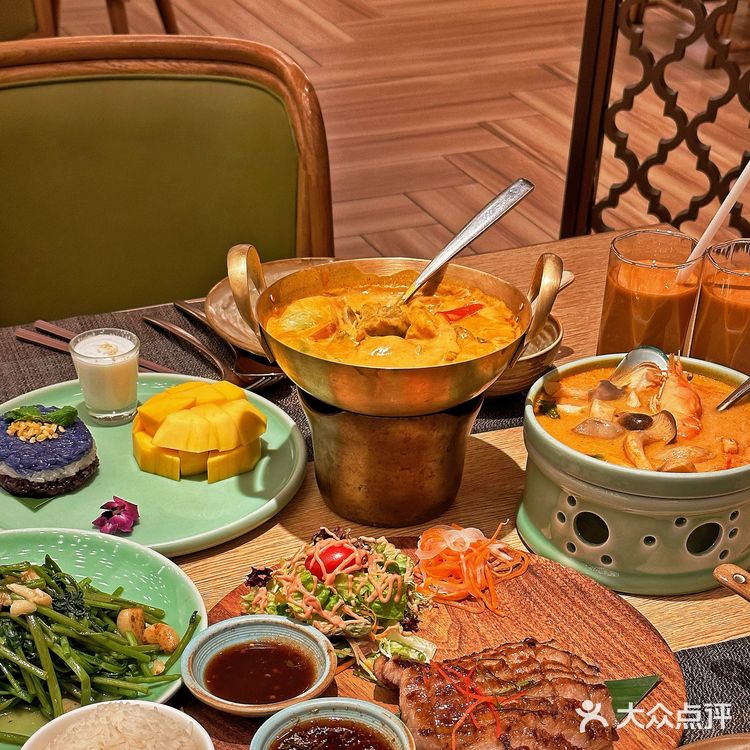 🔥米其林泰国菜餐厅，咖喱都被你玩出神了‼️