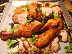 绿茶葱香烤鸡烤肉合拼-绿茶餐厅(燕郊永旺店)