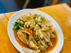 辣炒蛏子-潮粥馆(长江花园店)