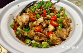 Braised Frog with Perilla and Spicy Sauce