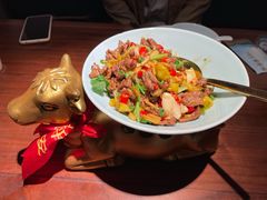 28秒爆炒黄牛肉-望湘园·洞庭渔宴(浦江欢乐颂店)