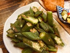 虾酱炒秋葵-Hi YOU你的饭局泰餐厅(雍和宫店)