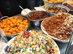 -清真马乐贝腊牛肉蛋黄菜夹馍(马蓉洒金桥店)