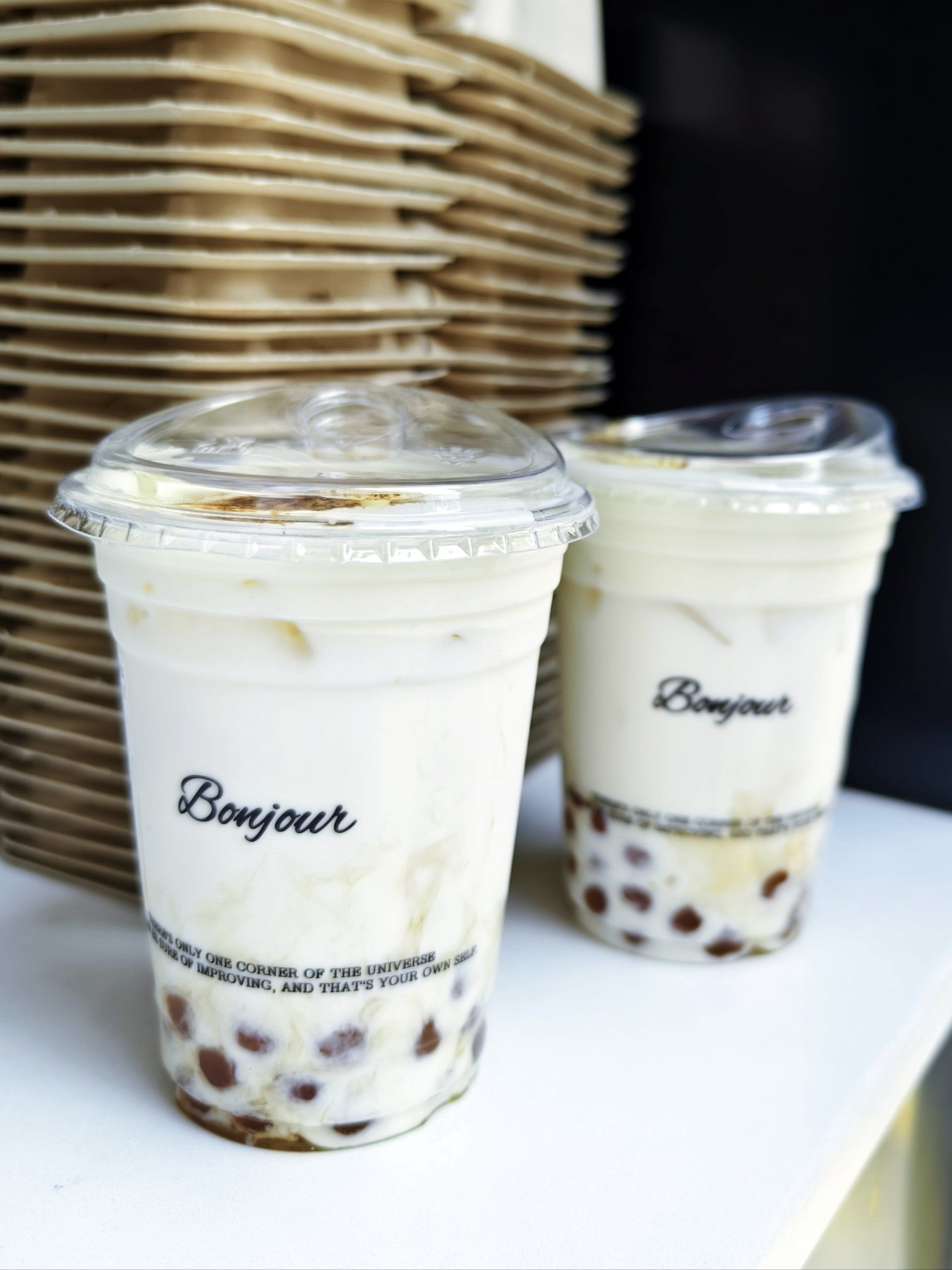 珍珠奶茶不停杯