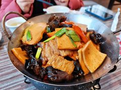 云耳千页豆腐干锅-自游人·美食一楼·地道徽菜(三十年名店)